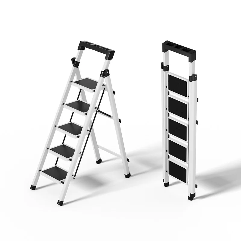 Folding herringbone ladder household lightweight thickened indoor simple versatile bedroom balcony safe climbing ladder
Folding herringbone ladder household lightweight thickened indoor simple versatile bedroom balcony safe climbing ladder
