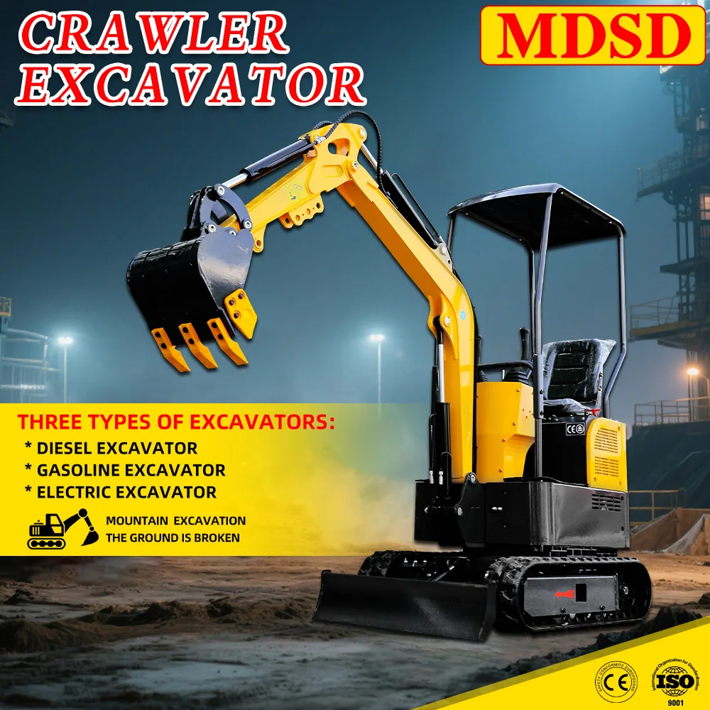 Low Noise 1.8 Ton Micro Digger Compact Small Excavator Mini Excavator with Adjustable Cab Mini Excavator for Garden Construction
Low Noise 1.8 Ton Micro Digger Compact Small Excavator Mini Excavator with Adjustable Cab Mini Excavator for Garden Construction