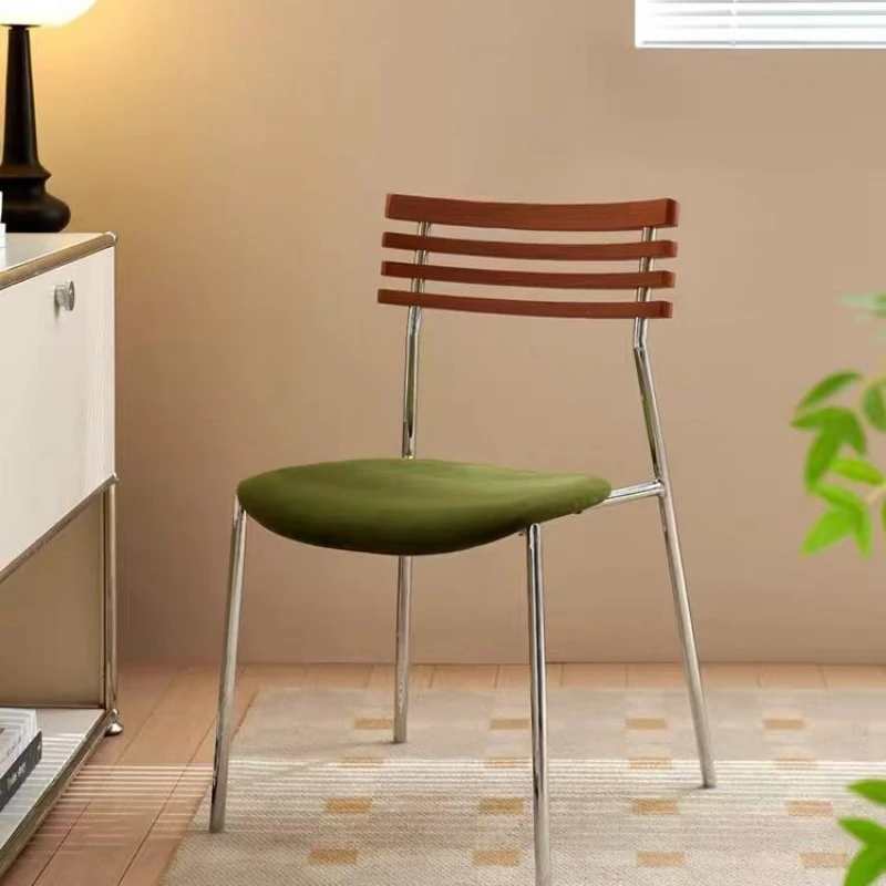 Vintage-style trendy milk tea shop backrest chair, minimalist small apartment, designer home light luxury desk and chair
Vintage-style trendy milk tea shop backrest chair, minimalist small apartment, designer home light luxury desk and chair