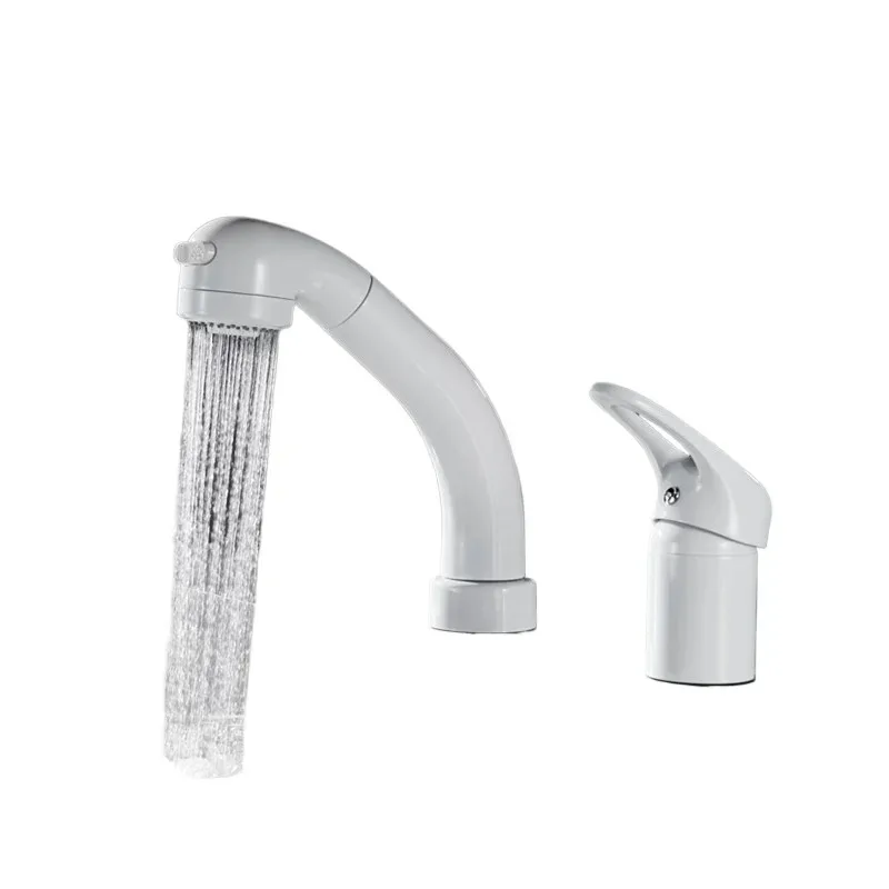 Japanese-style washbasin white faucet lifting double-hole washbasin faucet bathroom cabinet retractable hot and cold washbasin
Japanese-style washbasin white faucet lifting double-hole washbasin faucet bathroom cabinet retractable hot and cold washbasin