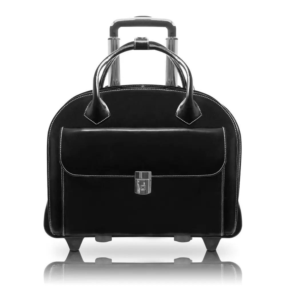 W Series, Glen Ellyn, 15 Leather Detachable Wheeled Ladies Laptop Computer amp Tablet Business Briefcase Bag Womens Rolling Ove
W Series, Glen Ellyn, 15 Leather Detachable Wheeled Ladies Laptop Computer amp Tablet Business Briefcase Bag Womens Rolling Ove