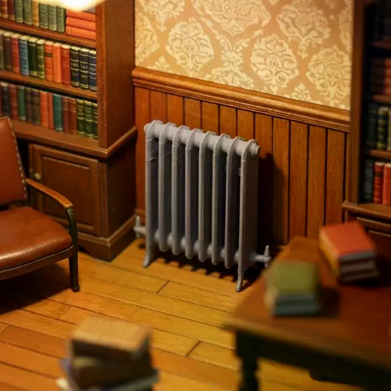 112 Scale Miniature Radiator for Dollhouse Vintage Heating Model Home Scene Display DIY Accessories
112 Scale Miniature Radiator for Dollhouse Vintage Heating Model Home Scene Display DIY Accessories
