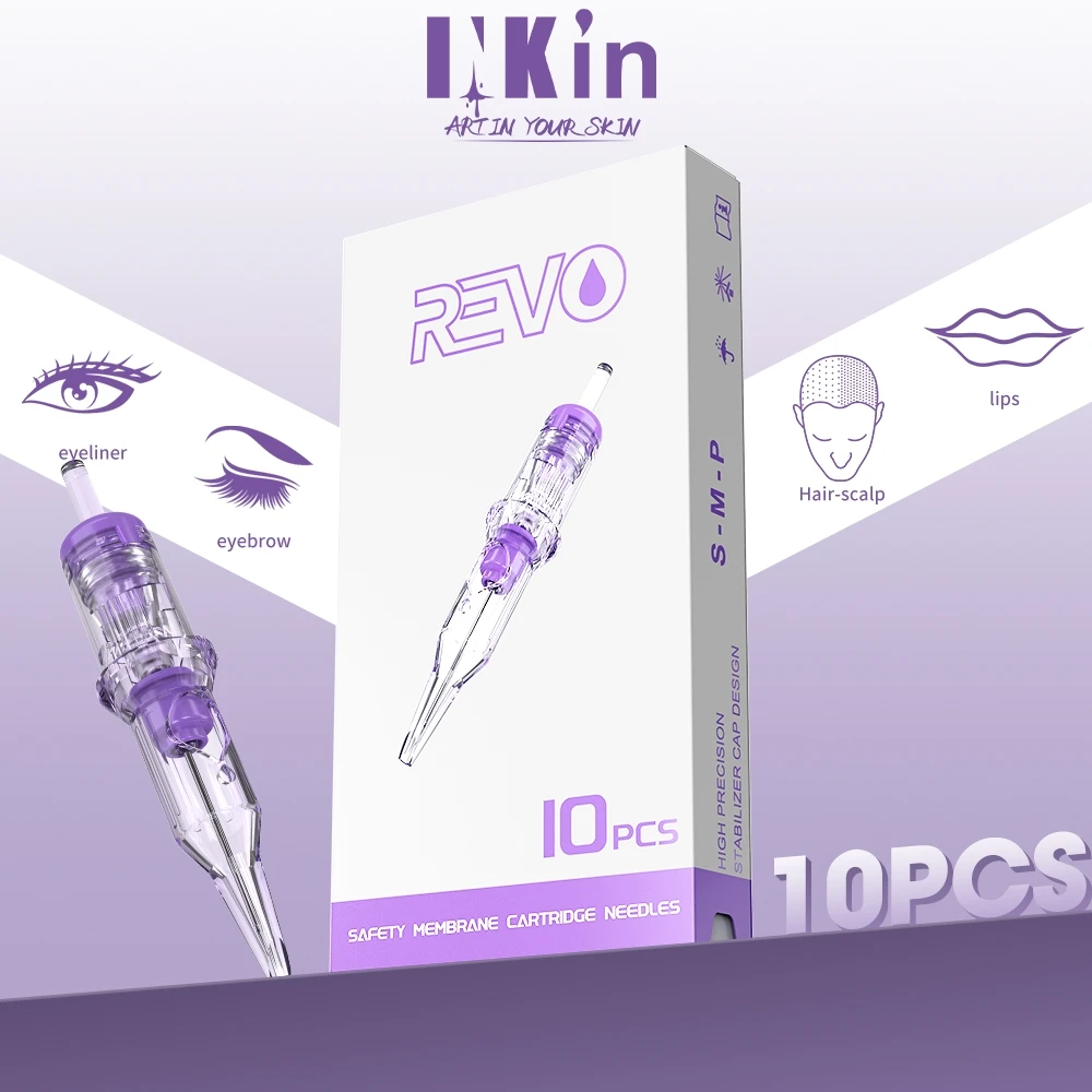 10 шт. INKIN REVO PMU SMP картридж иглы для татуировки перманентный макияж бровей губ круглый лайнер
10 шт. INKIN REVO PMU SMP картридж иглы для татуировки перманентный макияж бровей губ круглый лайнер