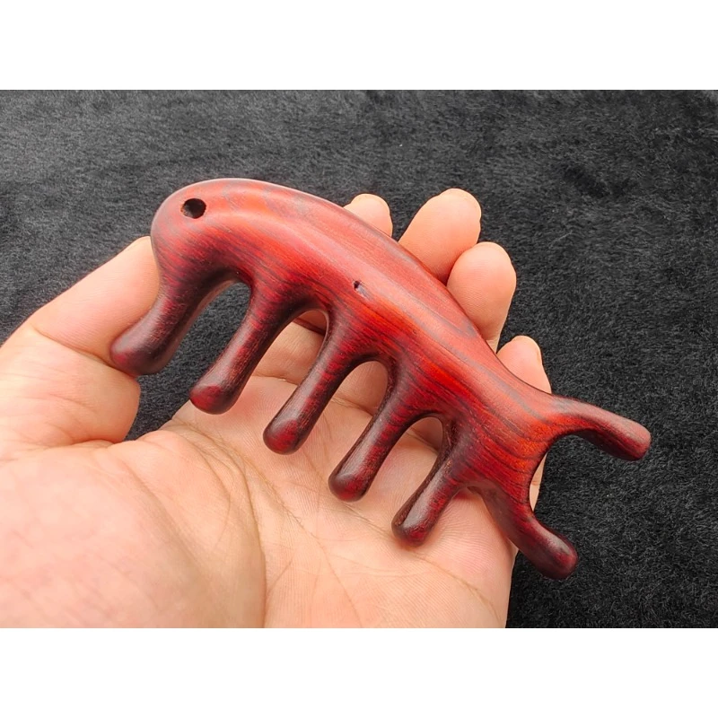 Red sandalwood massage hair comb skin green sandalwood comb large teeth wide teeth curly hair comb treatment
Red sandalwood massage hair comb skin green sandalwood comb large teeth wide teeth curly hair comb treatment