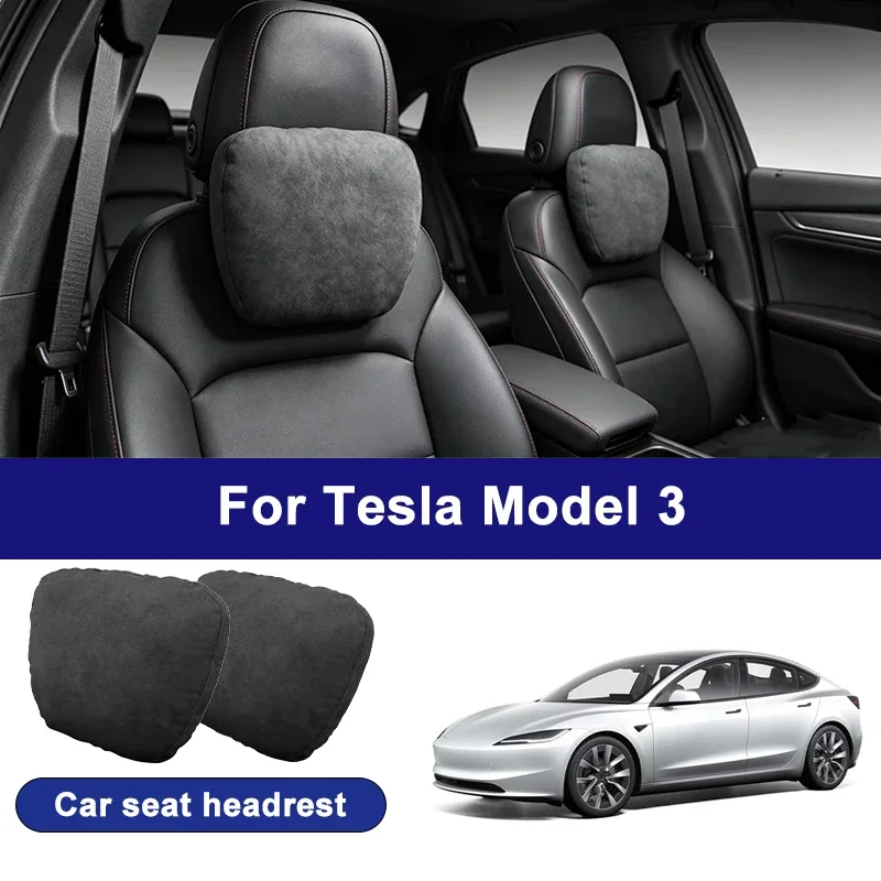 For Tesla Model 3 car headrests, soft universal adjustable car seat pillows, car neck pillow cushions, Car accessories
For Tesla Model 3 car headrests, soft universal adjustable car seat pillows, car neck pillow cushions, Car accessories