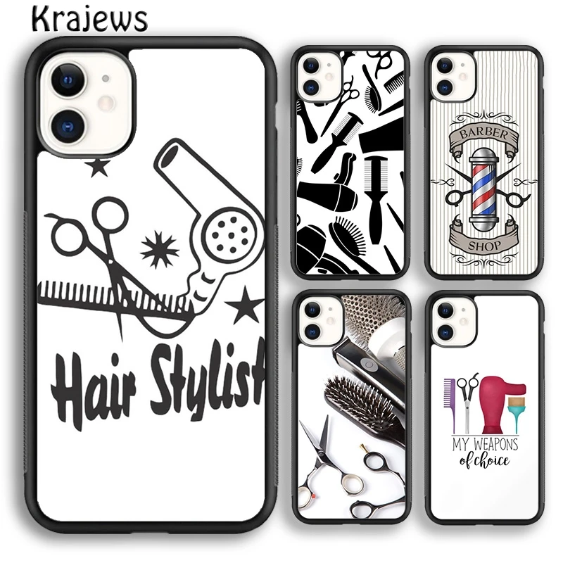 Krajews Scissors and Combs Barber Shop Hair Stylist Phone Case For iPhone 17 Air 16 15 14 plus 11 12 13 pro max Fundas
Krajews Scissors and Combs Barber Shop Hair Stylist Phone Case For iPhone 17 Air 16 15 14 plus 11 12 13 pro max Fundas