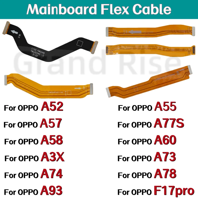 For OPPO A52 A55 A57 A77S A58 A60 A3X A73 AA74 A78 A93 F17pro 4G 5G Mainboard Flex Cable Display Connector
For OPPO A52 A55 A57 A77S A58 A60 A3X A73 AA74 A78 A93 F17pro 4G 5G Mainboard Flex Cable Display Connector