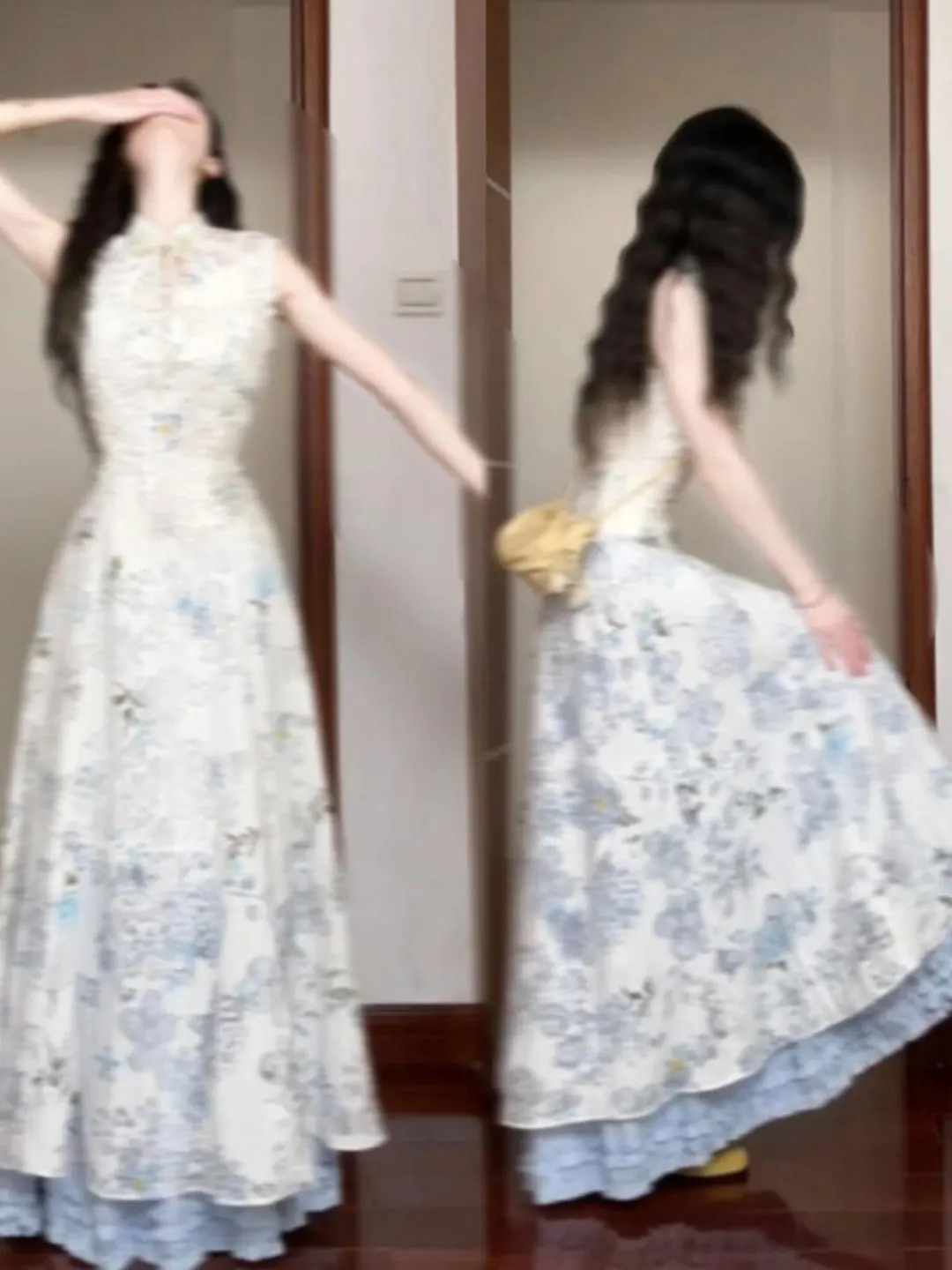 Sweet Floral Print Belted Slimming Strap Long Dress Unique Beautiful French Style Cotton Summer Dress for Women
Sweet Floral Print Belted Slimming Strap Long Dress Unique Beautiful French Style Cotton Summer Dress for Women