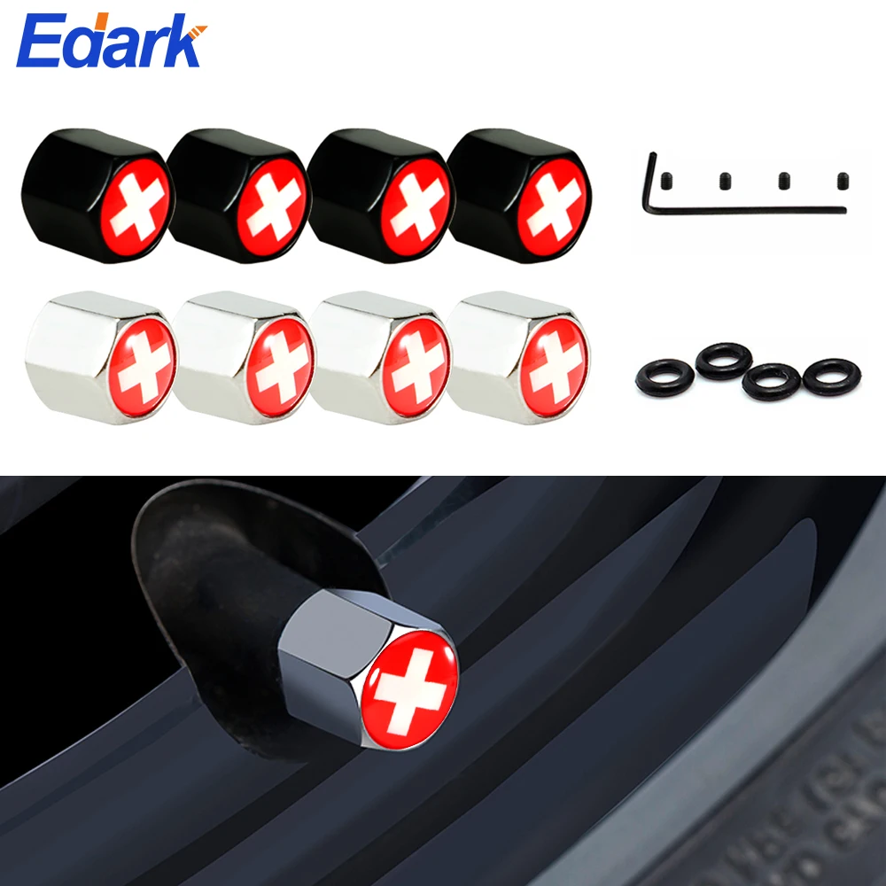 1Set Zinc Alloy Anti Theft Switzerland National Flag Car Wheel Tire Valve Caps Auto Styling Tire Valve Core Cap Tire Wheels Part
1Set Zinc Alloy Anti Theft Switzerland National Flag Car Wheel Tire Valve Caps Auto Styling Tire Valve Core Cap Tire Wheels Part