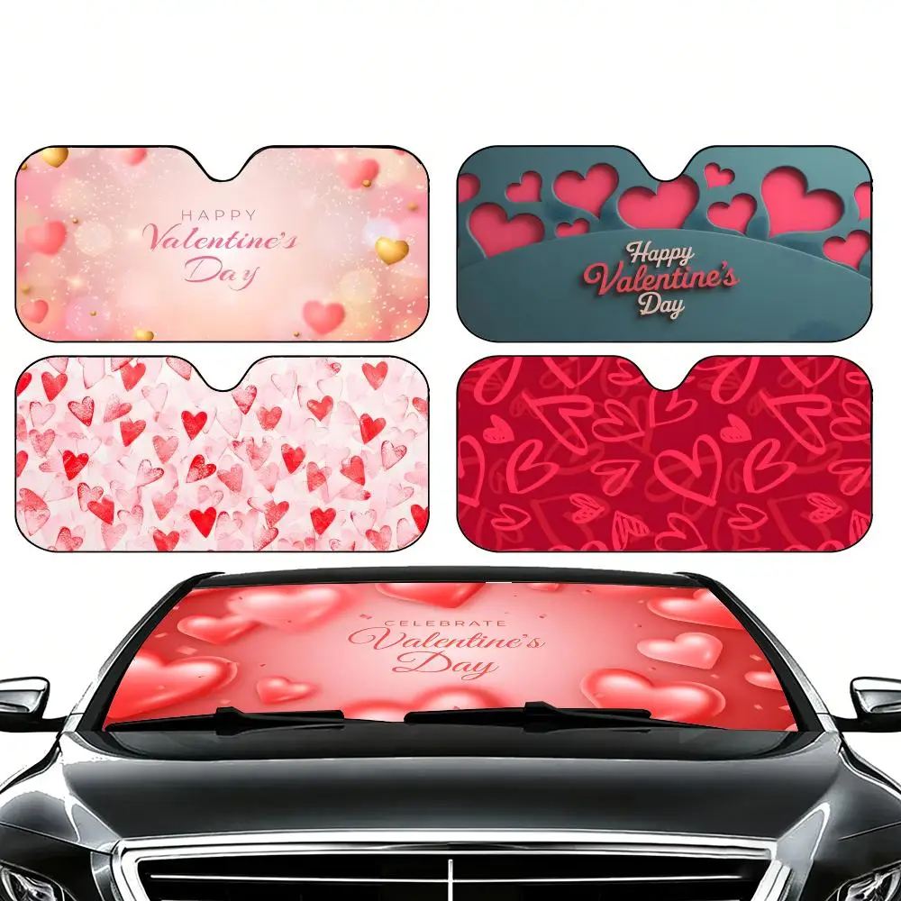 1P-Valentine's Days Sun Visor Premium Windshield Sunshade, Heat Insulation & UV Protection, Best Car Gift
1P-Valentine's Days Sun Visor Premium Windshield Sunshade, Heat Insulation & UV Protection, Best Car Gift