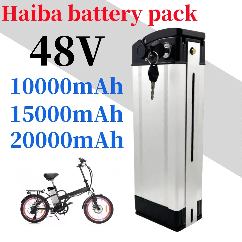 Haiba battery pack, 48V 10Ah 15Ah 20Ah 1000W high-power rechargeable 18650 lithium-ion battery Haiba Battey
Haiba battery pack, 48V 10Ah 15Ah 20Ah 1000W high-power rechargeable 18650 lithium-ion battery Haiba Battey