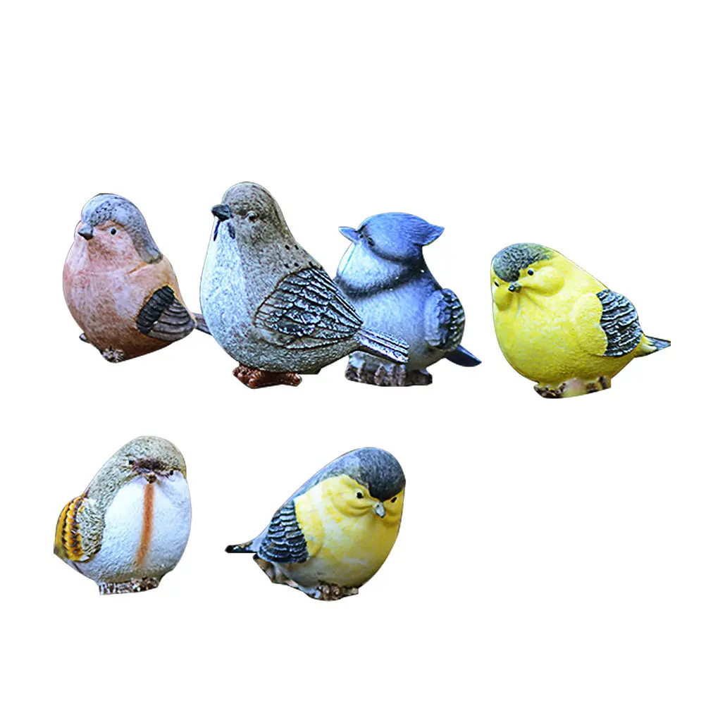 6 Pcs Decorations Bird Scene Ornament Garden Decorative Supply Simulation Artificial
6 Pcs Decorations Bird Scene Ornament Garden Decorative Supply Simulation Artificial