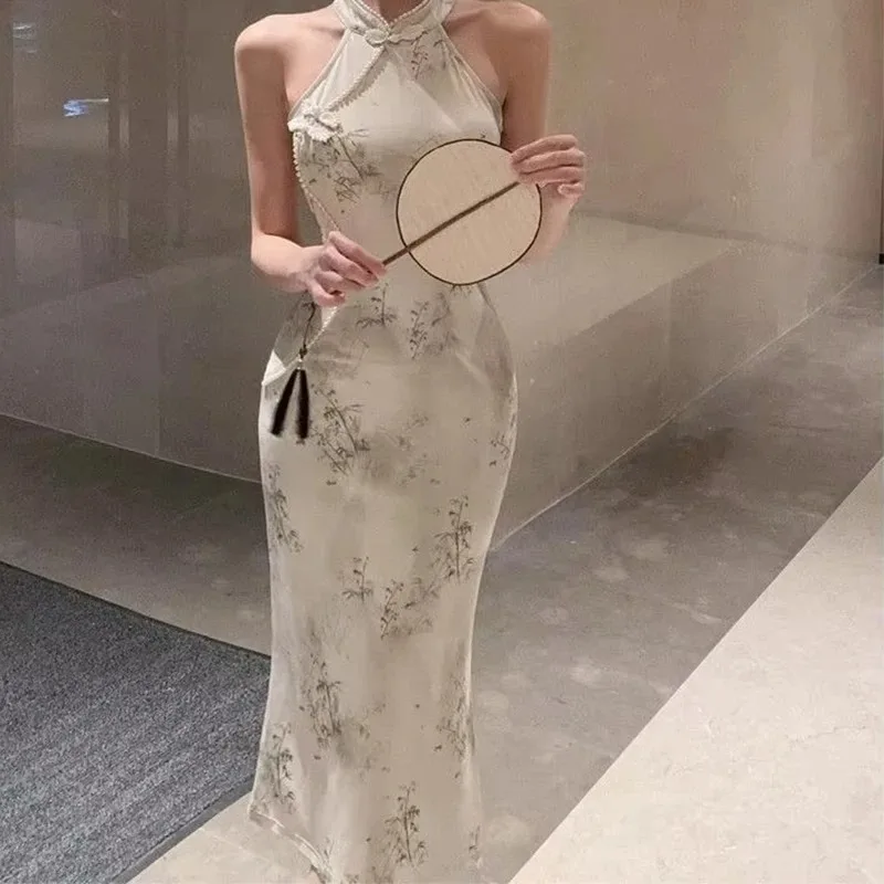 Elegant Temperament Bodycon Qipao Women Fashion Chinese Party Dress
Elegant Temperament Bodycon Qipao Women Fashion Chinese Party Dress