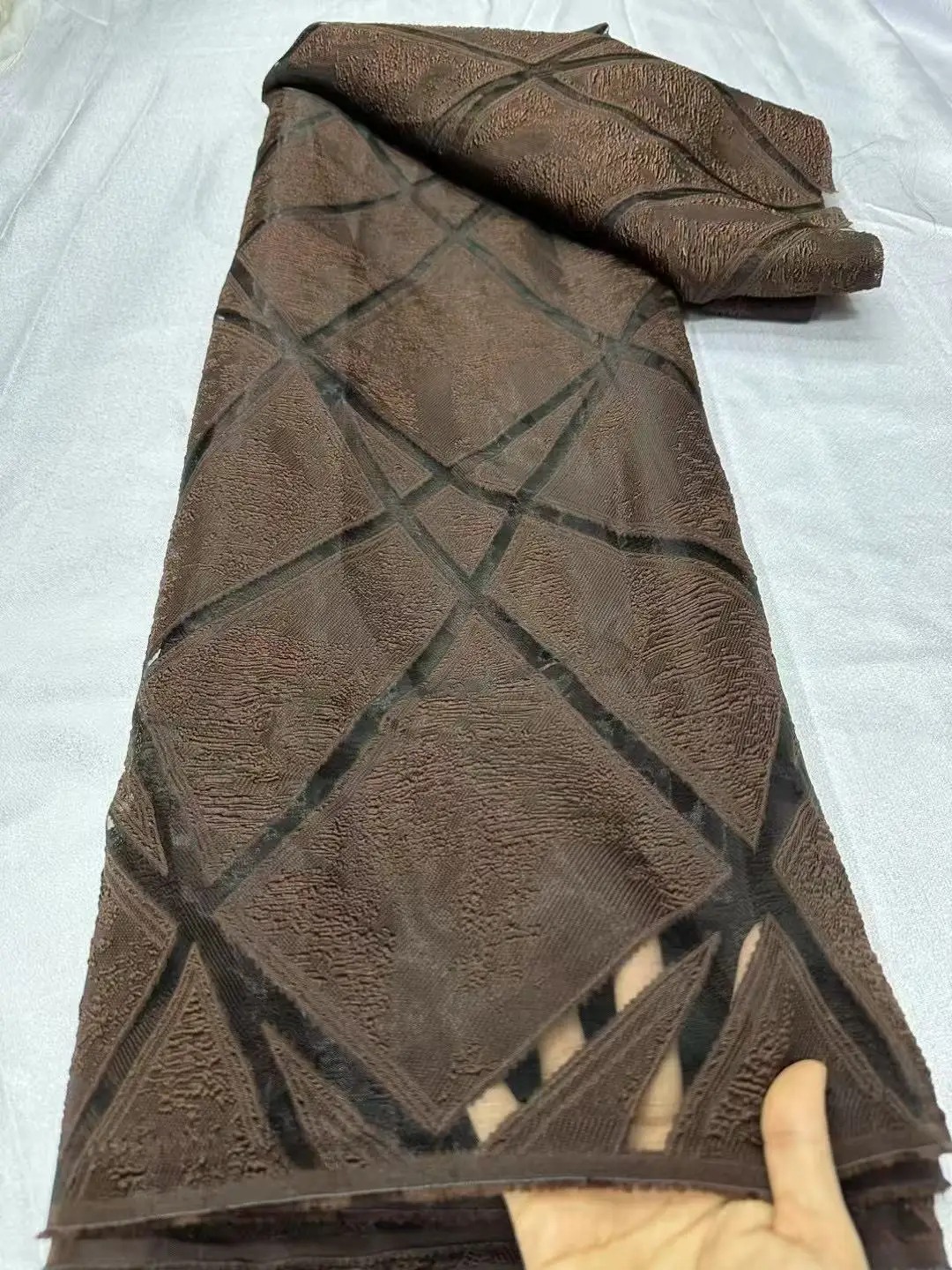 Latest Nigerian Jacquard Fabric Luxury African Brocade Lace Fabrics French Damask Lace 5 Yards For Sewing Women Party Dress
Latest Nigerian Jacquard Fabric Luxury African Brocade Lace Fabrics French Damask Lace 5 Yards For Sewing Women Party Dress