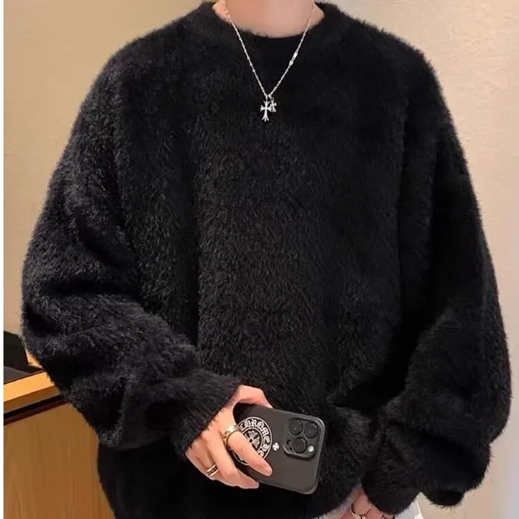 Мужской вязаный свитер свободного кроя большого размера, 250 г/м², мягкий, уютный, в японском ретро-стиле, премиум-класса, осенняя мода
Мужской вязаный свитер свободного кроя большого размера, 250 г/м², мягкий, уютный, в японском ретро-стиле, премиум-класса, осенняя мода