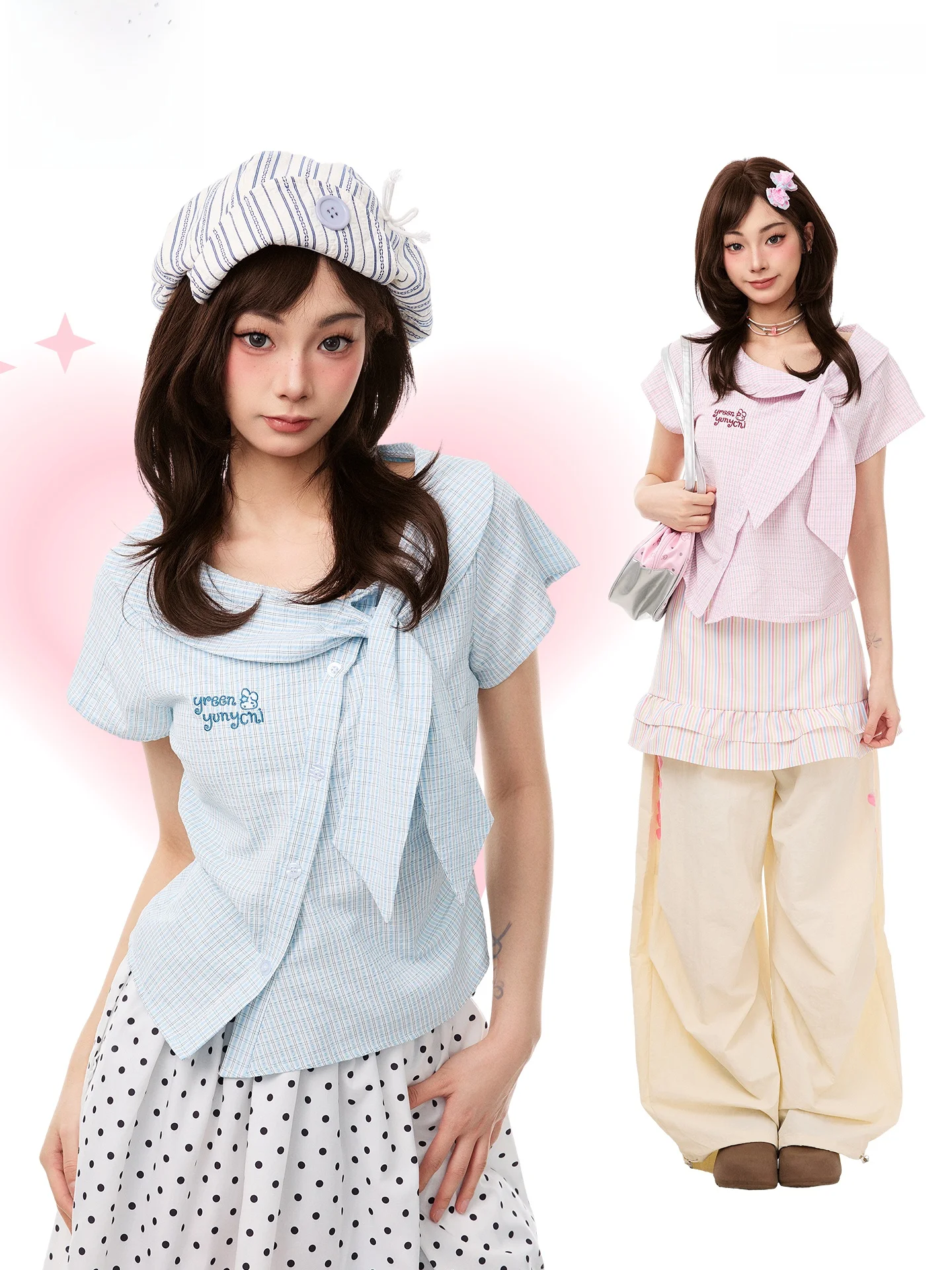 PBB Sweet And Gentle Embroidered Letter Short Sleeve Shirt Women's Anti-Aging Pink Slimming Summer Short Top Casual Style Loo...
PBB Sweet And Gentle Embroidered Letter Short Sleeve Shirt Women's Anti-Aging Pink Slimming Summer Short Top Casual Style Loo...