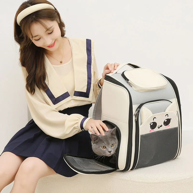 Pet Carrier Bag Cat Backpack Breathable Portable Outdoor Travel Cute Bag for Cats Small Dogs Carrying Pet Supplies
Pet Carrier Bag Cat Backpack Breathable Portable Outdoor Travel Cute Bag for Cats Small Dogs Carrying Pet Supplies