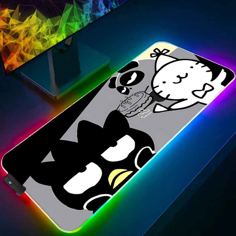 RGB Mouse Pad Bad B-badtz M-maru gamer Large LED Keyboard NonSlip Rubber Computer Carpet Desk Mat PC Gamer Backlight MousePad
RGB Mouse Pad Bad B-badtz M-maru gamer Large LED Keyboard NonSlip Rubber Computer Carpet Desk Mat PC Gamer Backlight MousePad