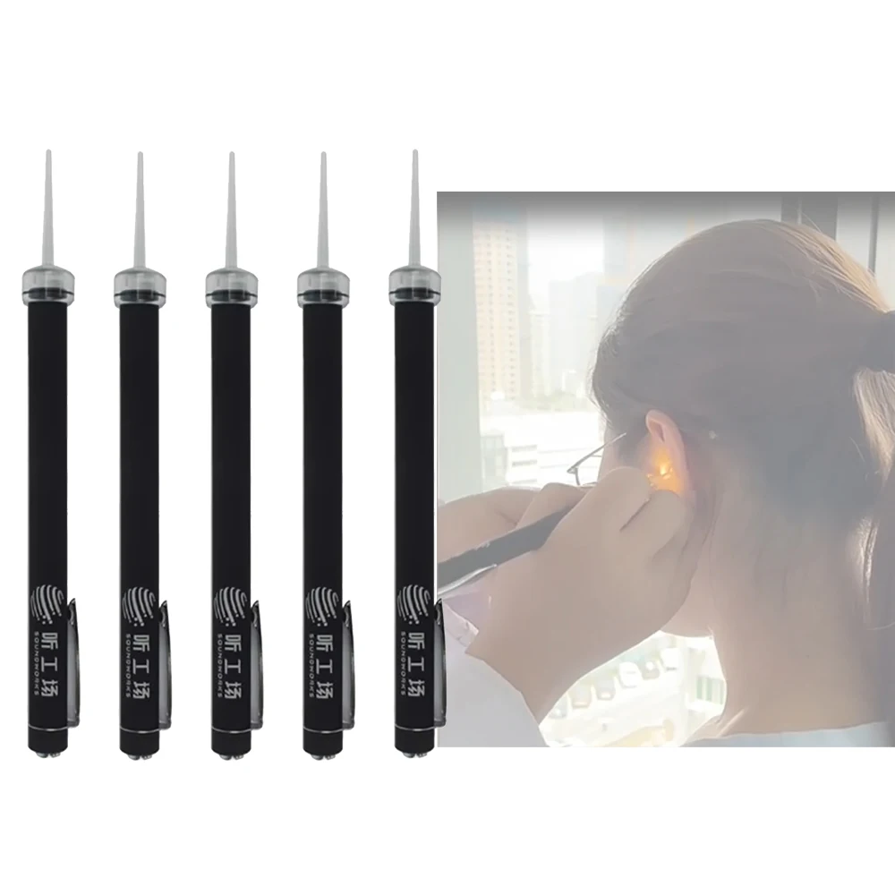 Mini Portable LED Pen Light with Stainless Steel Clip Pocket Hearing Exam Ear Sampling Tool Battery 7 Model Ear Canal Cleaner
Mini Portable LED Pen Light with Stainless Steel Clip Pocket Hearing Exam Ear Sampling Tool Battery 7 Model Ear Canal Cleaner