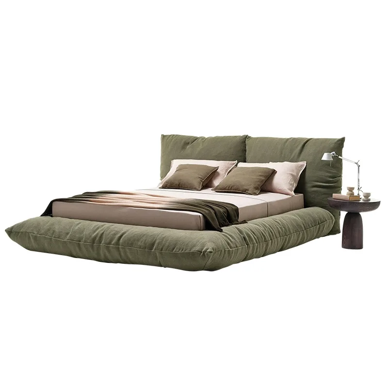 X-S minimalist bread fabric bed modern minimalist furniture
X-S minimalist bread fabric bed modern minimalist furniture