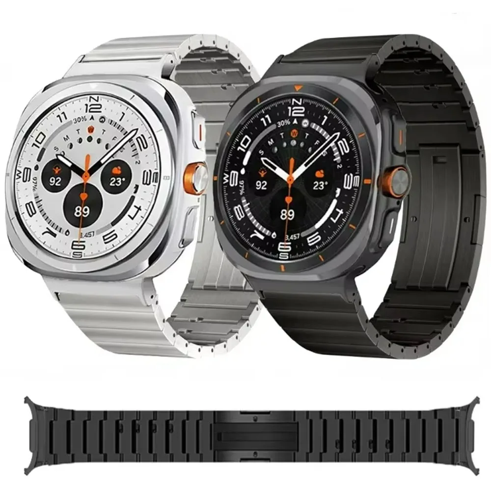 Titanium Metal Strap For Samsung Galaxy Watch Ultra 2025 Stainless Steel Quick Release Wristband Galaxy Watch 7 Ultra 47mm Band
Titanium Metal Strap For Samsung Galaxy Watch Ultra 2025 Stainless Steel Quick Release Wristband Galaxy Watch 7 Ultra 47mm Band