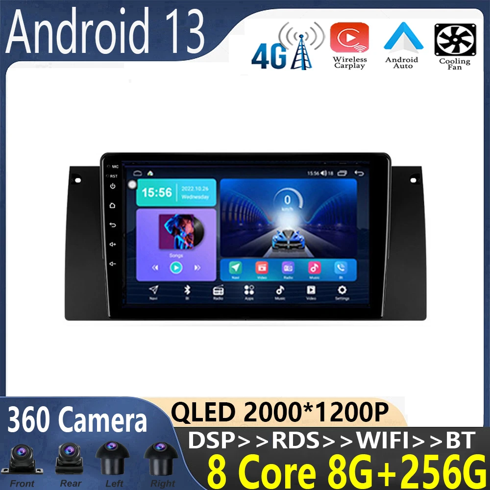 9 дюймов android 13 для BMW X5 E39 E53 1999 - 2006 Автомагнитола мультимедийный видеоплеер навигация авто беспроводной адаптер GPS ТВ приставка
9 дюймов android 13 для BMW X5 E39 E53 1999 - 2006 Автомагнитола мультимедийный видеоплеер навигация авто беспроводной адаптер GPS ТВ приставка