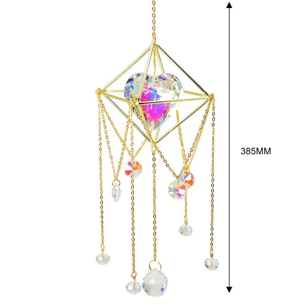 Crystal Wind Chime Star Moon Sun Catchers Windchimes Plated Colorful Beads Hanging Drop for Outdoor Indoor Garden Decor Craft
Crystal Wind Chime Star Moon Sun Catchers Windchimes Plated Colorful Beads Hanging Drop for Outdoor Indoor Garden Decor Craft