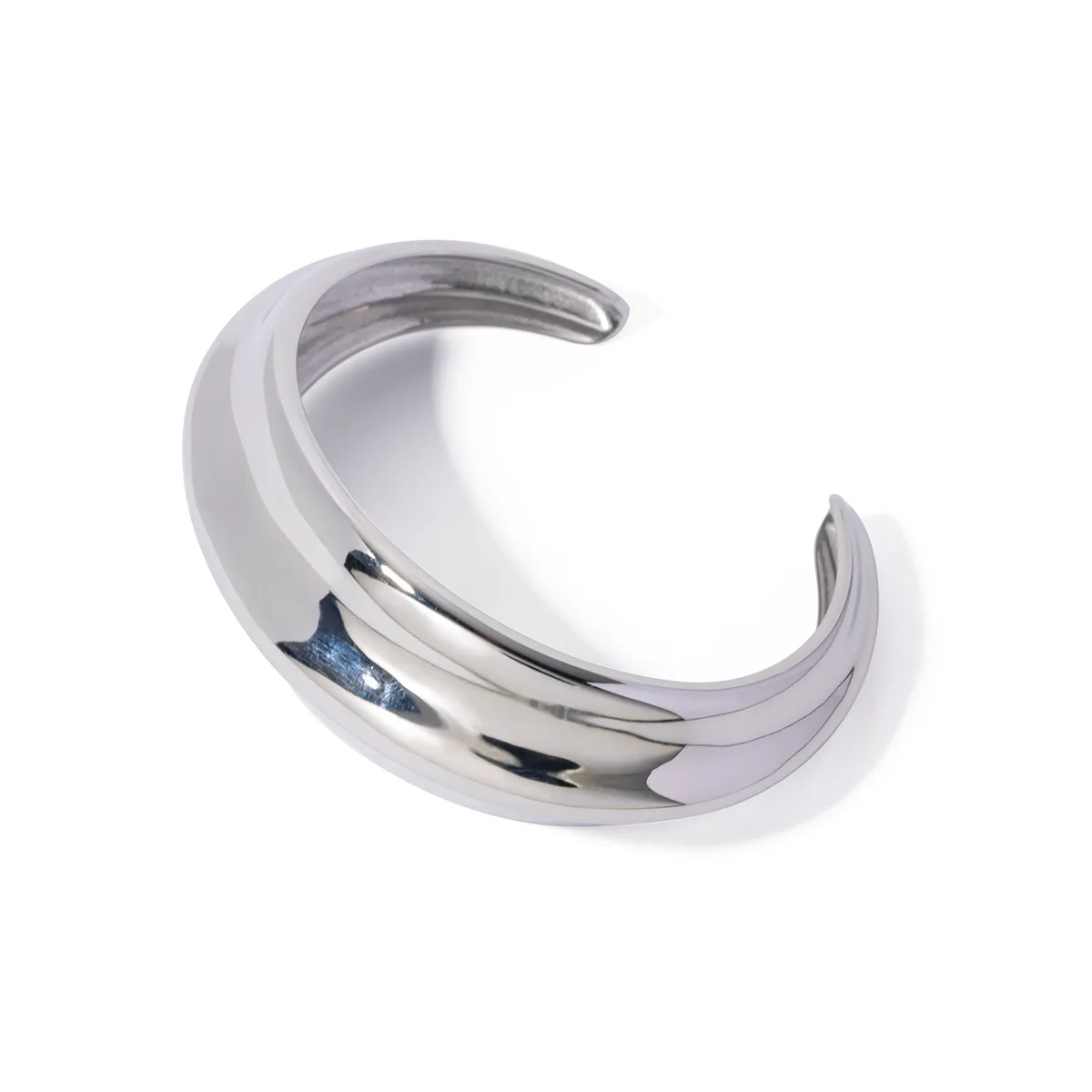 Stainless Steel PVD 18K Gold Plated Tarnish Silver Color Simply Bangles For Woman Jewelry Wholesale 2023 Trendy
Stainless Steel PVD 18K Gold Plated Tarnish Silver Color Simply Bangles For Woman Jewelry Wholesale 2023 Trendy