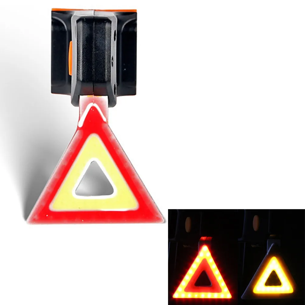 Bike Taillight USB Rechargeable 250mAh Triangle Warning Sign 5 Light Modes Rear LED Cycling Safety Flashlight
Bike Taillight USB Rechargeable 250mAh Triangle Warning Sign 5 Light Modes Rear LED Cycling Safety Flashlight