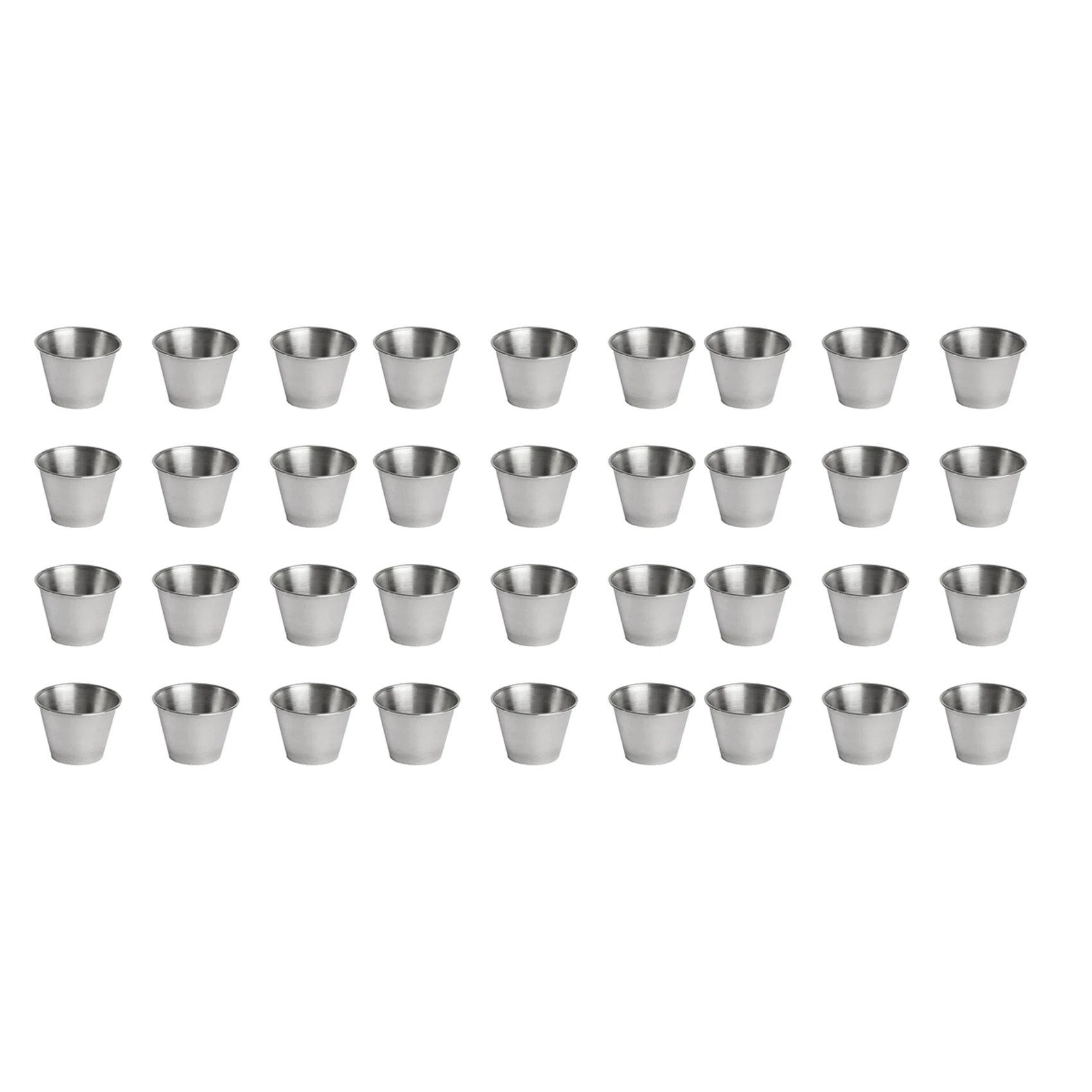 72 Pack Stainless Steel Condiment Sauce Cups,Commercial Grade Dipping Sauce Cups,Ramekin Condiment Cups Portion Cups
72 Pack Stainless Steel Condiment Sauce Cups,Commercial Grade Dipping Sauce Cups,Ramekin Condiment Cups Portion Cups