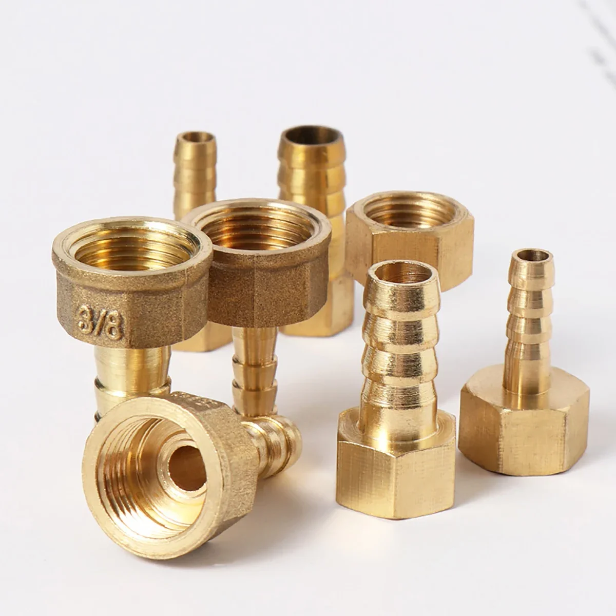 Brass Pagoda Connector 6/8/10/12/14/16/19/25/32mm Hose Barb to 1/8" 1/4" 3/8" 1/2" 3/4" 1" Female Brass Pipe Fitting Connector 
Brass Pagoda Connector 6/8/10/12/14/16/19/25/32mm Hose Barb to 1/8" 1/4" 3/8" 1/2" 3/4" 1" Female Brass Pipe Fitting Connector