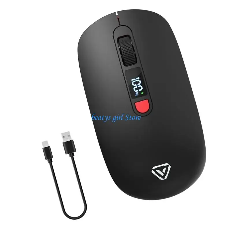 C7AB Wireless Mouse Bluetooth-compatible 2.4G Two Mode Silents Operation for Multiple Device
C7AB Wireless Mouse Bluetooth-compatible 2.4G Two Mode Silents Operation for Multiple Device