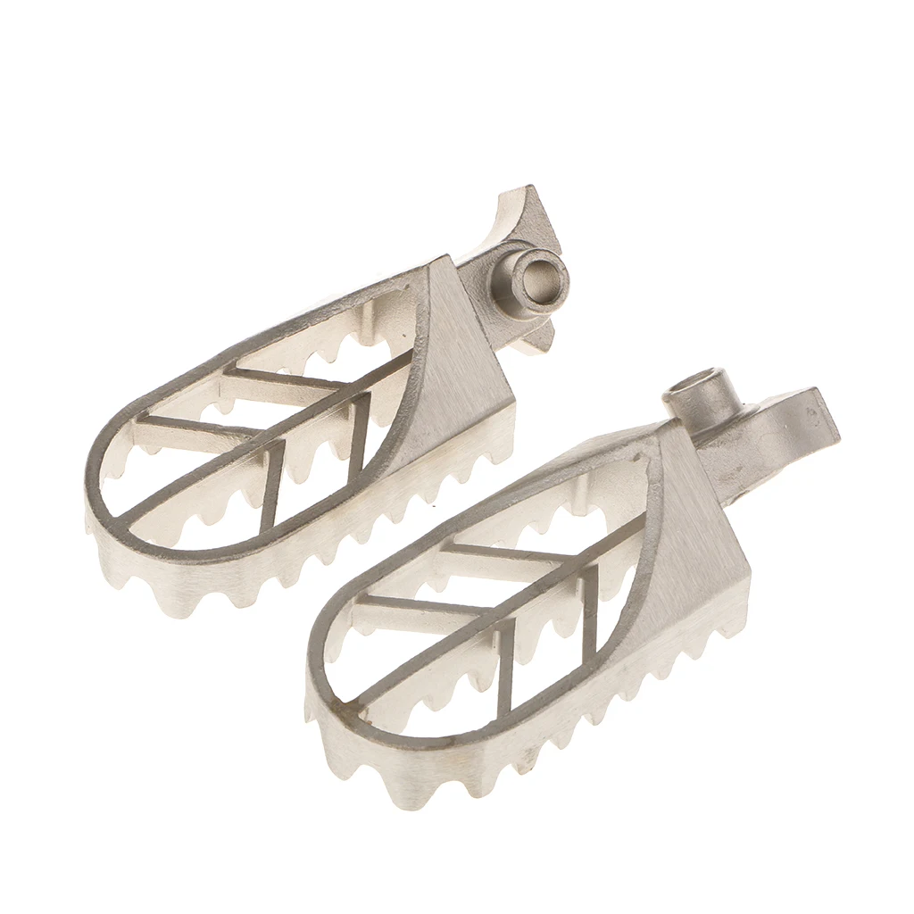 Cast Steel Universal Pedals Foot Pegs Footrests for Motorcycle Dirt Bike Pack of 2
Cast Steel Universal Pedals Foot Pegs Footrests for Motorcycle Dirt Bike Pack of 2