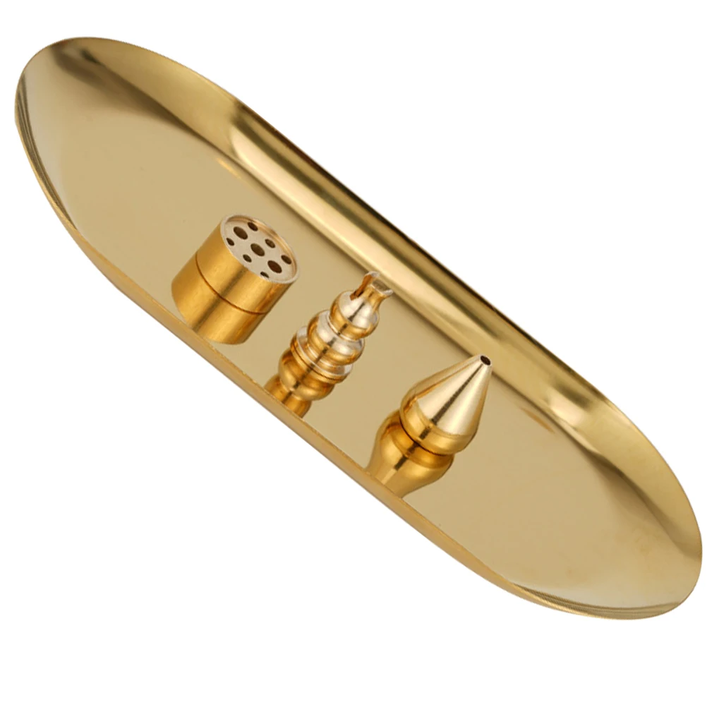 1 Set Brass Stick Holder 9 Hole Vintage Burner Retro Metal Censer Mini Incense Holder For Tea Ceremony Home Office Decorative
1 Set Brass Stick Holder 9 Hole Vintage Burner Retro Metal Censer Mini Incense Holder For Tea Ceremony Home Office Decorative