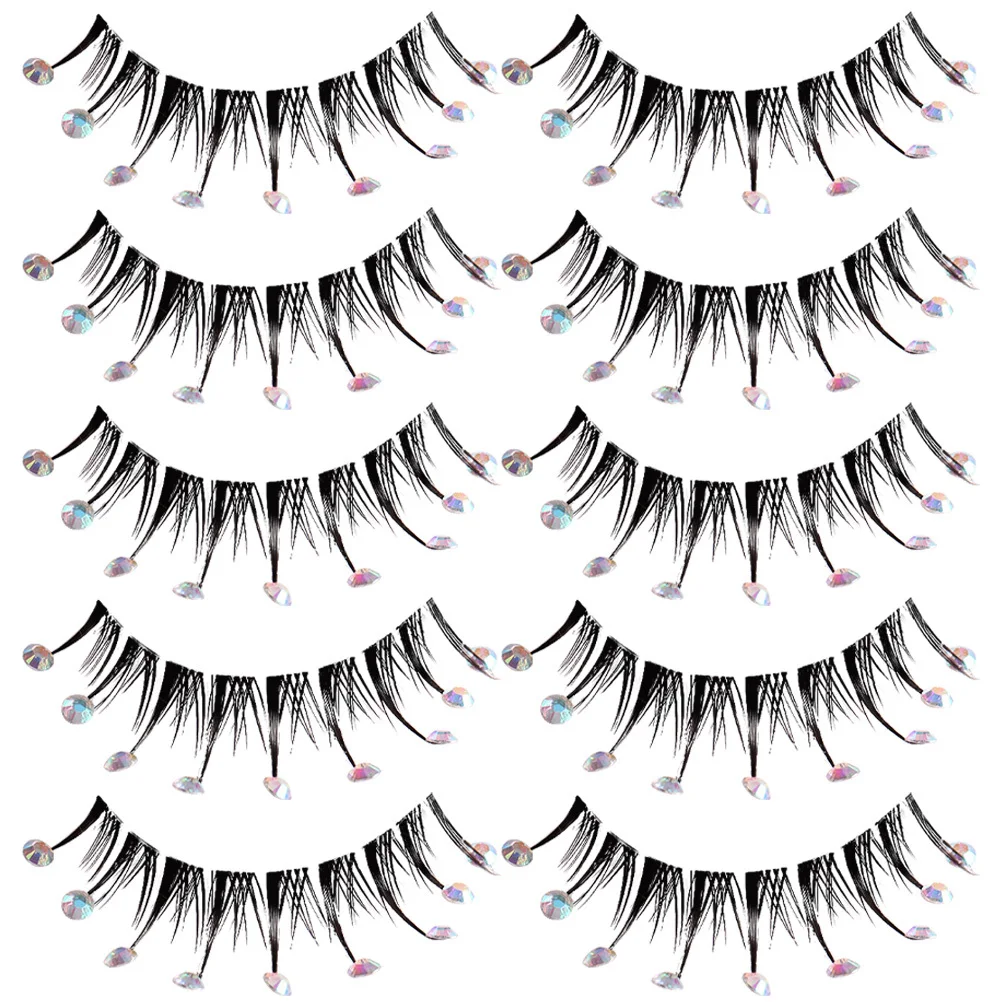 Diamond False Eyelashes Long Glitter Fake Lashes For Women Makeup Party Club Cosplay Prom Halloween Valentines Day
Diamond False Eyelashes Long Glitter Fake Lashes For Women Makeup Party Club Cosplay Prom Halloween Valentines Day