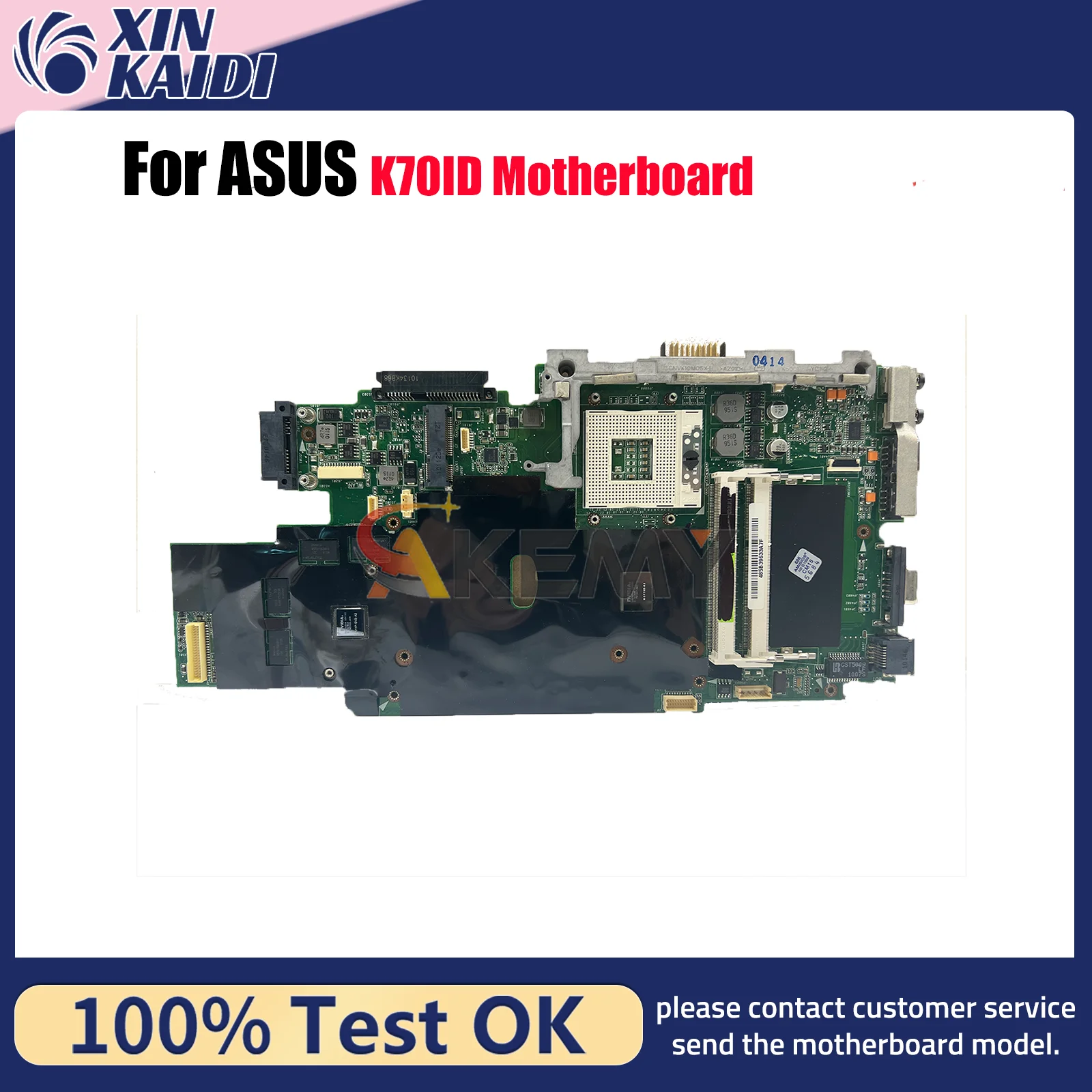Материнская плата для ноутбука K70ID для ASUS K70I K70ID, материнская плата для ноутбука Цей товар в наличии, 100% тестирование, ОК, быстрая доставка, высокое качество
Материнская плата для ноутбука K70ID для ASUS K70I K70ID, материнская плата для ноутбука Цей товар в наличии, 100% тестирование, ОК, быстрая доставка, высокое качество