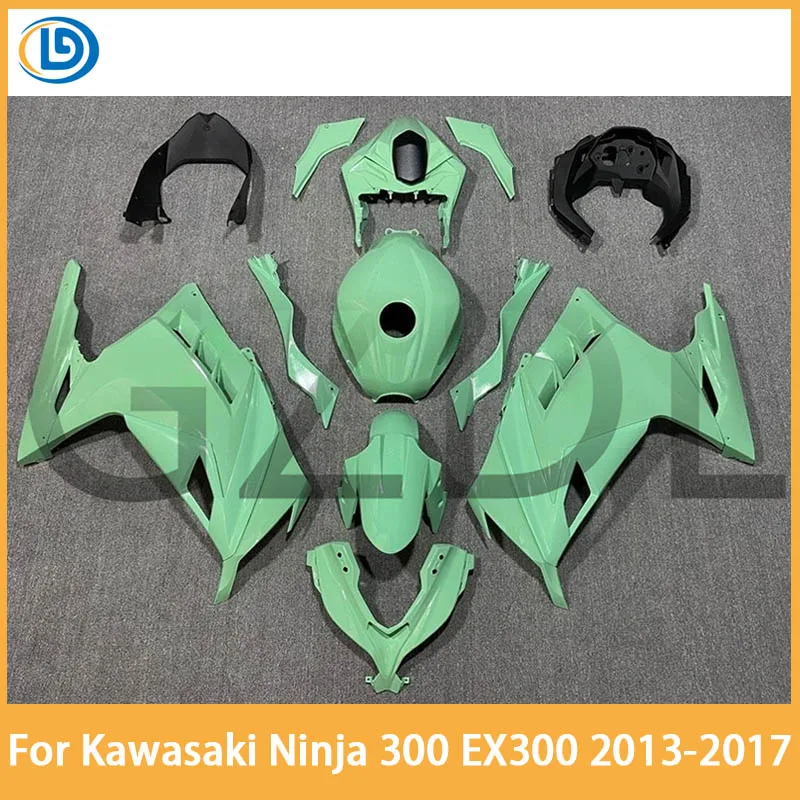 For Kawasaki Ninja 300 2013-2017 2014 2015 Motorcycle ABS Plastic Fairing Kit Motorcycle Ninja 300 EX300 Body Matcha green
For Kawasaki Ninja 300 2013-2017 2014 2015 Motorcycle ABS Plastic Fairing Kit Motorcycle Ninja 300 EX300 Body Matcha green