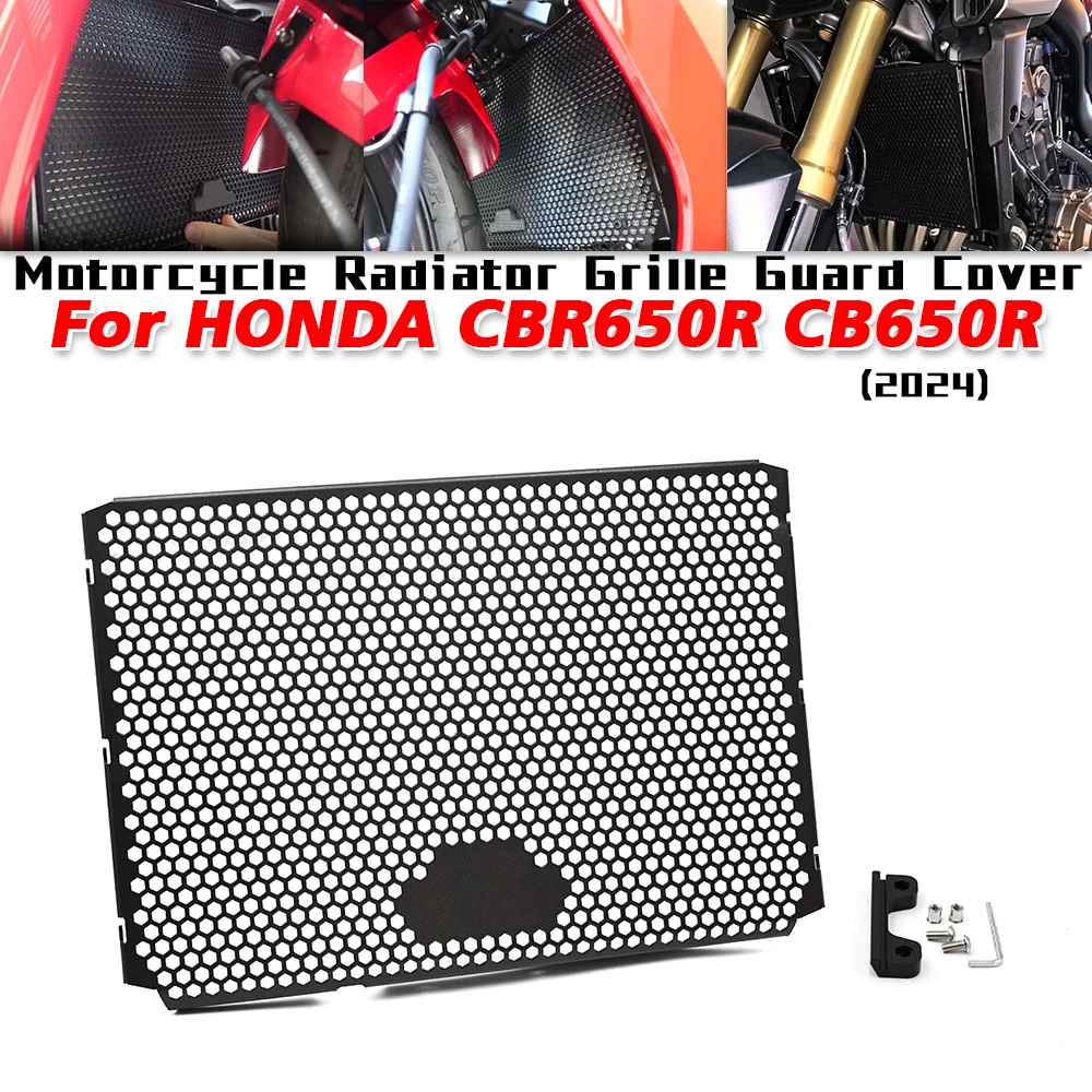 For HONDA CBR650R CB650R 2024 Motorcycle Radiator Grille Guard Cover Radiator Protection Cover Fit on HONDA CB650R CBR 650R 2024
For HONDA CBR650R CB650R 2024 Motorcycle Radiator Grille Guard Cover Radiator Protection Cover Fit on HONDA CB650R CBR 650R 2024