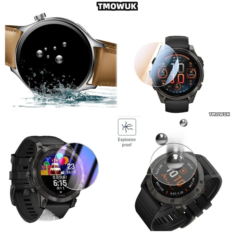 For Garmin Fenix 7 7S 7X Pro 9H Hardness Tempered Glass Screen Protector Smart Watch HD Anti-Scratch Film
For Garmin Fenix 7 7S 7X Pro 9H Hardness Tempered Glass Screen Protector Smart Watch HD Anti-Scratch Film