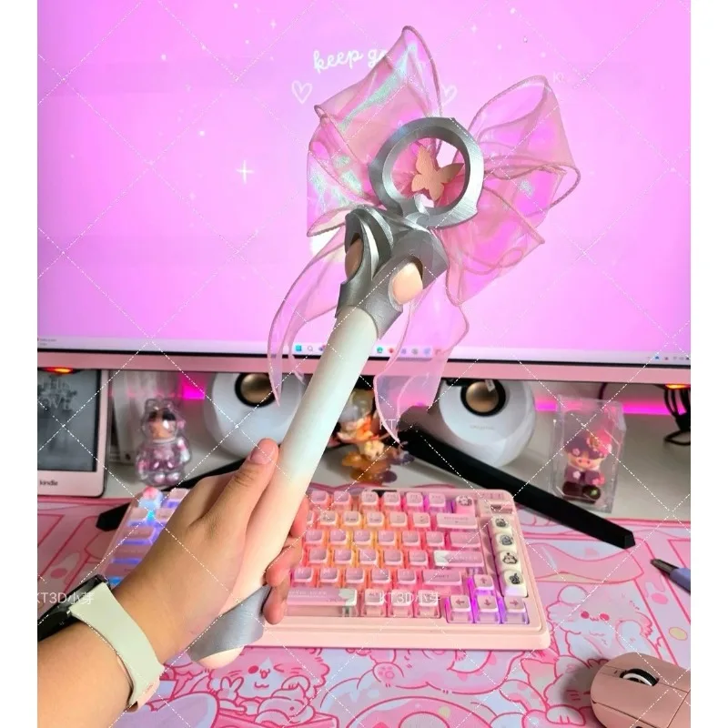 Game Evori Dreamwings Cosplay Magic Wand Cute Bow Tie Spellcaster Role Play Props Accessories for Women
Game Evori Dreamwings Cosplay Magic Wand Cute Bow Tie Spellcaster Role Play Props Accessories for Women