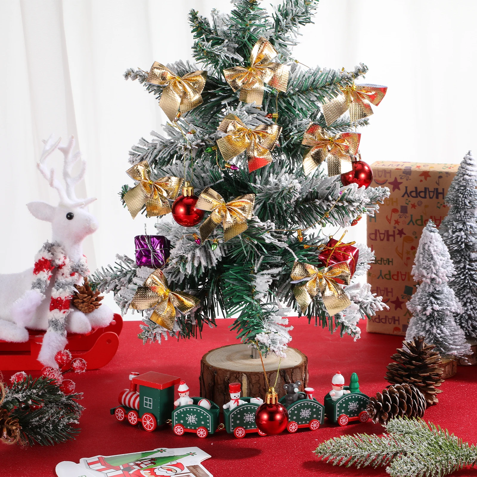 12Pcs Christmas Tree Hanging Decorations Golden Satin Ribbon Bowknot Sweet Xmas Tree Ornaments Bow Christmas Ornament
12Pcs Christmas Tree Hanging Decorations Golden Satin Ribbon Bowknot Sweet Xmas Tree Ornaments Bow Christmas Ornament