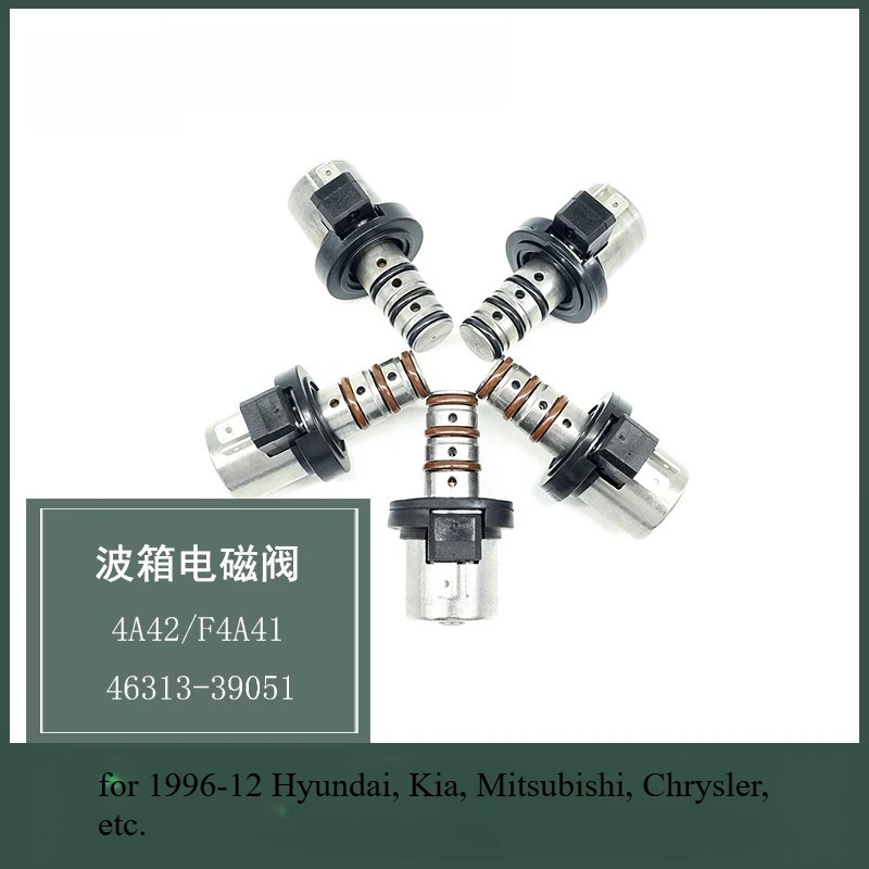 46313-39051 MD758981 5015646AC Automatic transmission solenoid valve kit for Hyundai Kia Mitsubishi, Chrysler 1996-2012 5pcs
46313-39051 MD758981 5015646AC Automatic transmission solenoid valve kit for Hyundai Kia Mitsubishi, Chrysler 1996-2012 5pcs