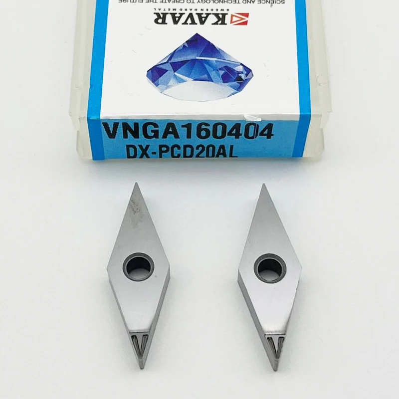 VNGA160402 VNGA160404 VNGA160408 PCD30AL PCD Diamond Insert VNGA Chip Breaking Tool CNC Carbide PCD Insert
VNGA160402 VNGA160404 VNGA160408 PCD30AL PCD Diamond Insert VNGA Chip Breaking Tool CNC Carbide PCD Insert