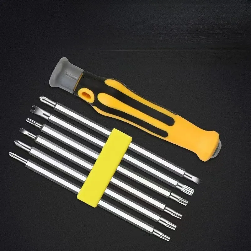 6-in-1 Screwdriver Triangle Shaped Batch Head Multifunctional Household Demolition Machine Driver Screwdriver Set
6-in-1 Screwdriver Triangle Shaped Batch Head Multifunctional Household Demolition Machine Driver Screwdriver Set