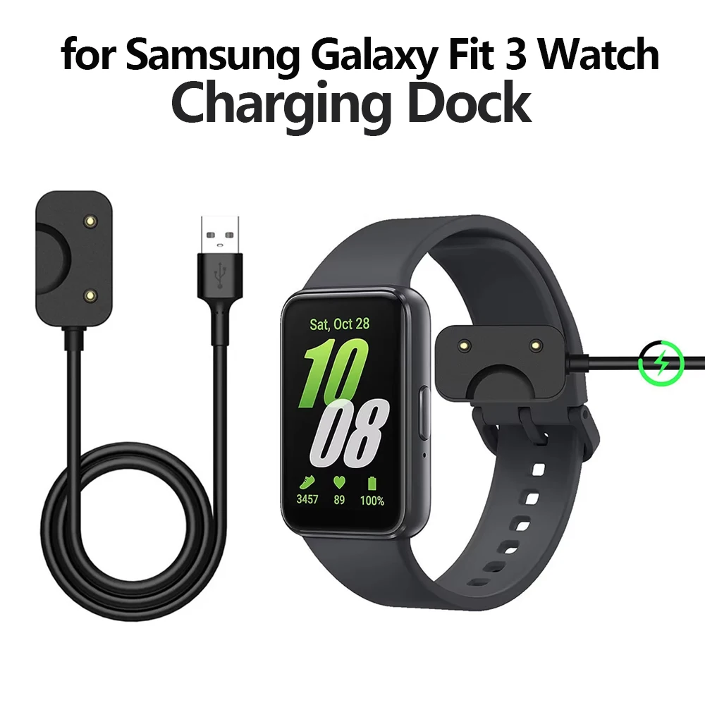 USB Charging Dock For Samsung Galaxy Fit 3 Charger Watch Adapter Data Cord Magnetic For Samsung Galaxy Fit 3 Accessories 1M
USB Charging Dock For Samsung Galaxy Fit 3 Charger Watch Adapter Data Cord Magnetic For Samsung Galaxy Fit 3 Accessories 1M