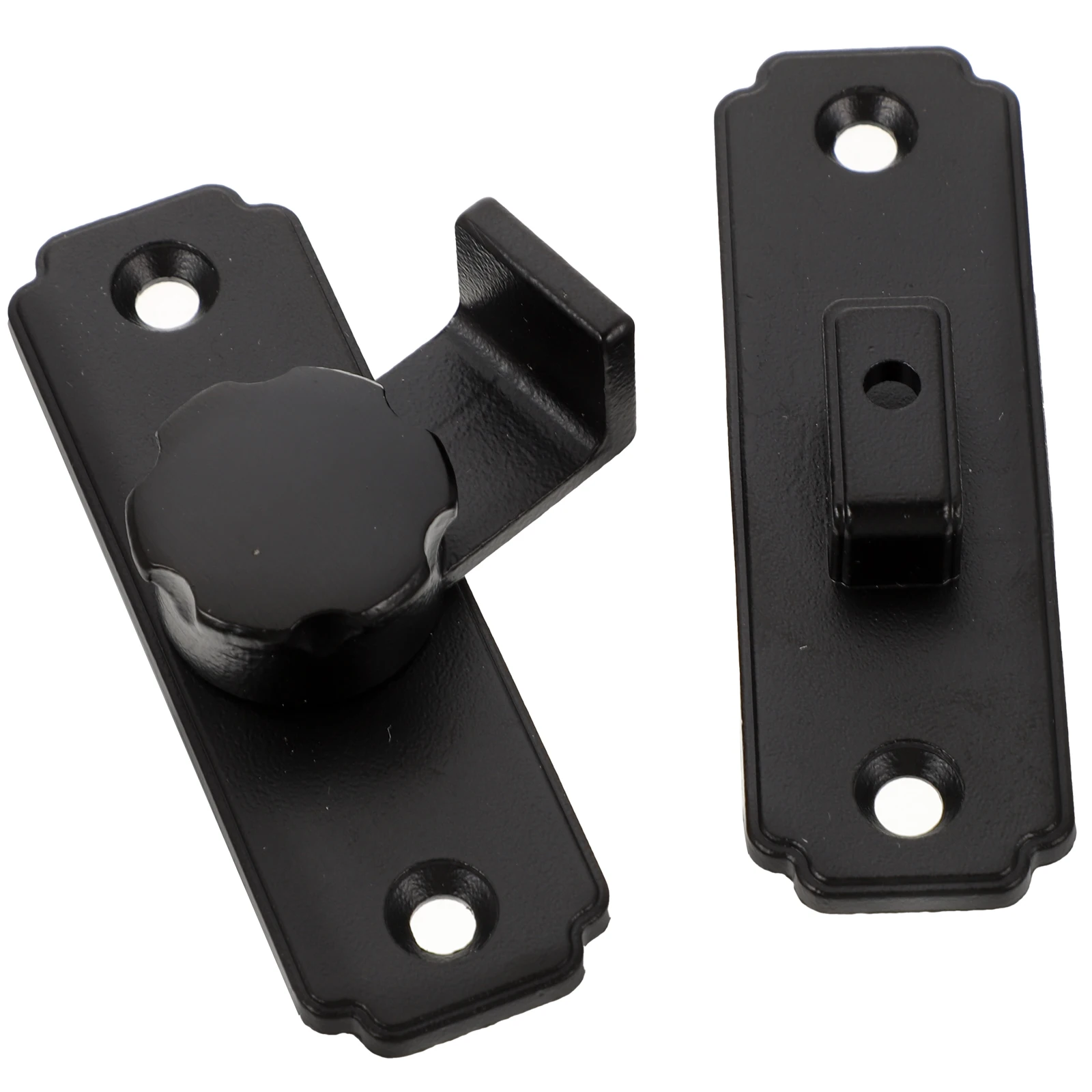 90 Degree Rotatable Barn Door Latch Heavy Duty Gate Latch for Wooden Fence Bathroom Sliding Door Applications Gate Latches
90 Degree Rotatable Barn Door Latch Heavy Duty Gate Latch for Wooden Fence Bathroom Sliding Door Applications Gate Latches