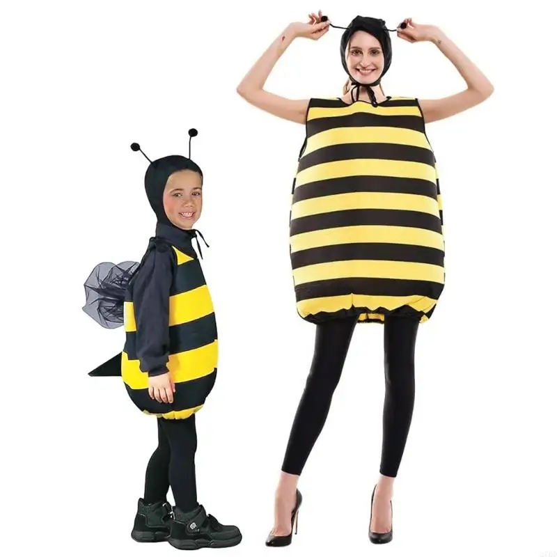3Pcs Bees Costume Bumblebees Costume Bees Tentacle Headband Cap Tunics with Bumble Bees Wing for Halloween Cosplay Party
3Pcs Bees Costume Bumblebees Costume Bees Tentacle Headband Cap Tunics with Bumble Bees Wing for Halloween Cosplay Party