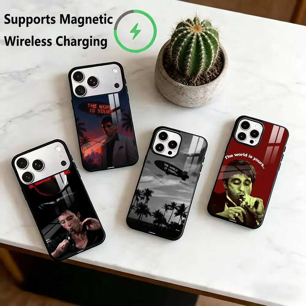 The World Is Yours S-Scarfaces Phone Case For iPhone17,16,15,14,13,12,11 Plus,Pro Allows magnetic wireless charging
The World Is Yours S-Scarfaces Phone Case For iPhone17,16,15,14,13,12,11 Plus,Pro Allows magnetic wireless charging