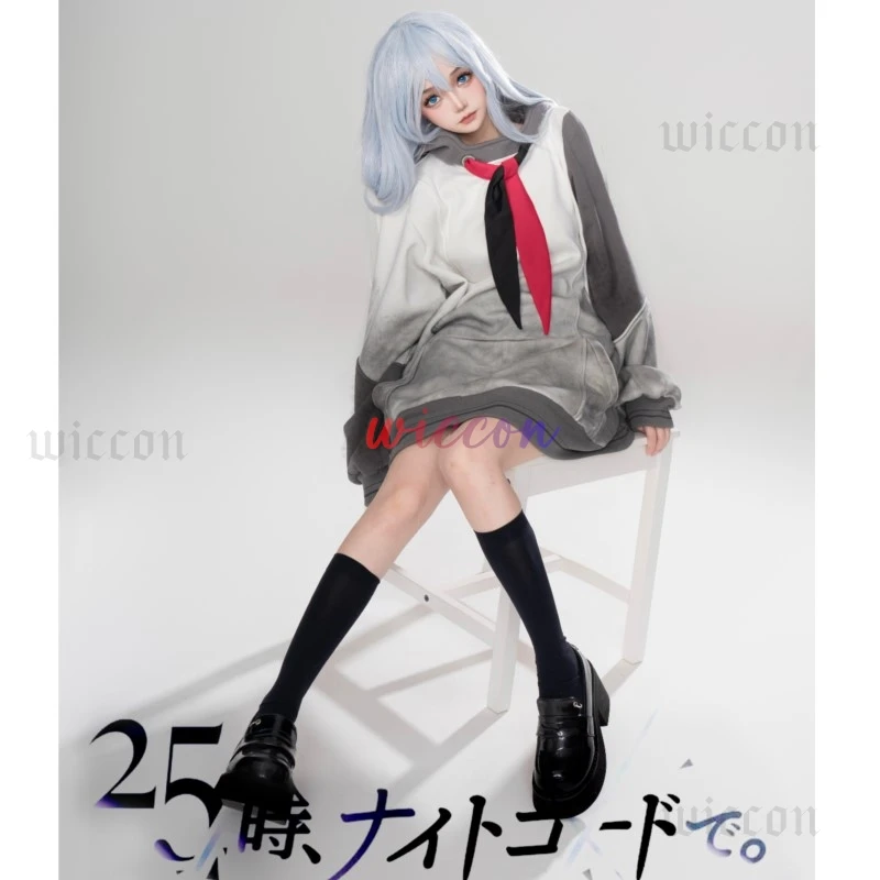 Project Sekai Colorful Stage Yoisaki Kanade Cosplay Costume Wig New Grey Hooded Dress Knd Women Girls Cosplay Halloween Set
Project Sekai Colorful Stage Yoisaki Kanade Cosplay Costume Wig New Grey Hooded Dress Knd Women Girls Cosplay Halloween Set
