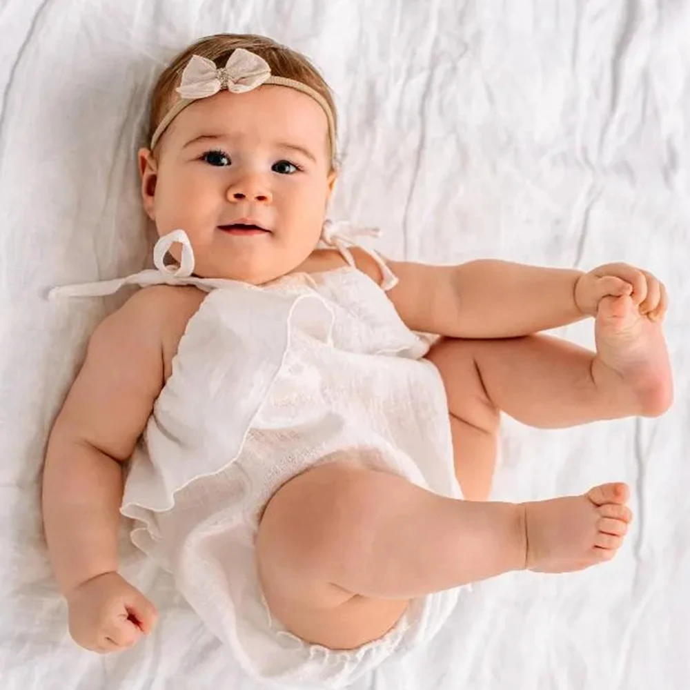 Реквизит для фотосъемки новорожденных: белый льняной комбинезон с рюшами без рукавов, наряд для фотосессии младенцев, костюм для фотосессии новорожденных
Реквизит для фотосъемки новорожденных: белый льняной комбинезон с рюшами без рукавов, наряд для фотосессии младенцев, костюм для фотосессии новорожденных